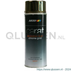 MoTip chroom effectspray Carat Chrome gold chroom goud 400 ml 8200