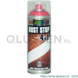 Dupli-Color roestbeschermingslak Rust Stop RAL 3000 vuurrood 400 ml 179303