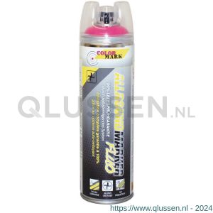 Colormark markeringsverf Spotmarker Allround 360 graden Fluor Roze 500 ml 201585