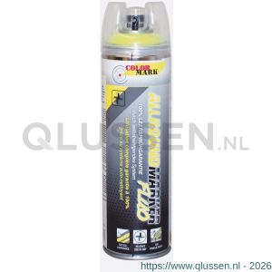 Colormark markeringsverf Spotmarker Allround 360 graden Fluor geel 500 ml 201615