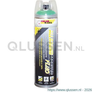 Colormark markeringsverf Spotmarker Allround 360 graden Fluor groen 500 ml 257650