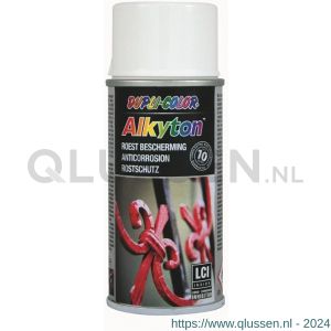 Dupli-Color roestbeschermingslak Alkyton RAL 9010 hoogglans 150 ml spuitbus 269813ER