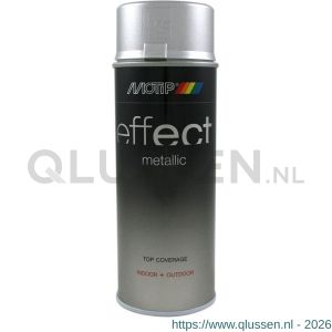 MoTip lakspray dekkend Deco Effect Silver Effect zilver effect hoogglans 400 ml 302503