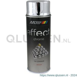 MoTip lak chroomspray dekkend Deco Effect Chrome Lacquer chroom 400 ml 302601