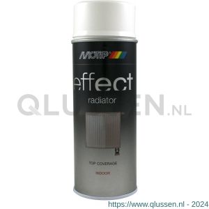 MoTip radiatorspray Deco Effect White wit hoogglans 400 ml 302701