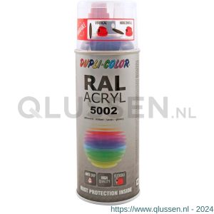 Dupli-Color lakspray RAL 5002 zijdeglans ultramarijn blauw 400 ml 880360