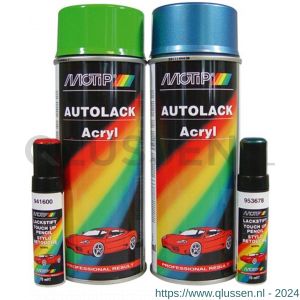 MoTip autoreparatielak spray Kompakt rood hoogglans spuitbus 400 ml 41530