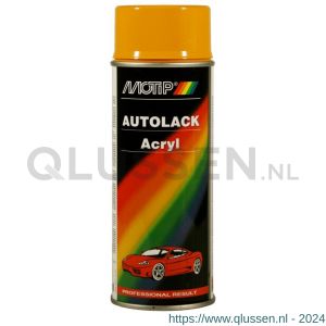 MoTip autoreparatielak spray Kompakt geel hoogglans spuitbus 400 ml 43250