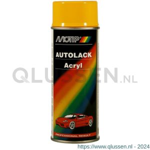 MoTip autoreparatielak spray Kompakt geel hoogglans spuitbus 400 ml 43290