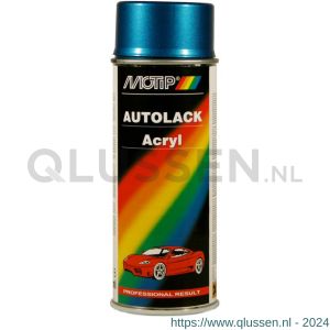 MoTip autoreparatielak spray Kompakt blauw metallic spuitbus 400 ml 53985