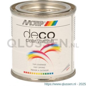 MoTip Colourspray blanke lak Clear Varnish Alkyd SM tranparant 100 cc 591654