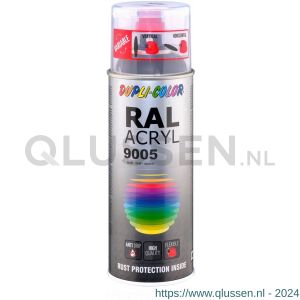 Dupli-Color lakspray RAL 9005 diep zwart 400 ml 710087