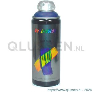 Dupli-Color lakspray Platinum RAL 5003 saffierblauw 400 ml 719820