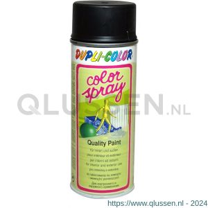 Dupli-Color lakspray Colorspray RAL 9005 diep zwart zijdeglans 400 ml 740442