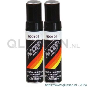 MoTip lakstift velgenlak zilver stift 12 ml 900104