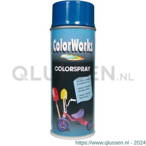ColorWorks lakverf Colorspray enzian blue RAL 5010 400 ml 918509