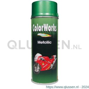 ColorWorks metallic lak groen 400 ml 918580