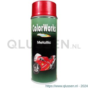 ColorWorks metallic lak rood 400 ml 918582