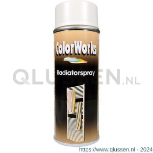 ColorWorks radiatorlak wit zijdeglans 400 ml 918588