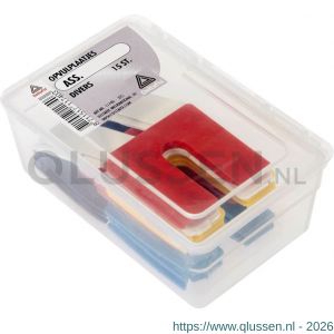 Deltafix opvulplaatje verschillende diktes assorti kuipje 15 stuks 11740