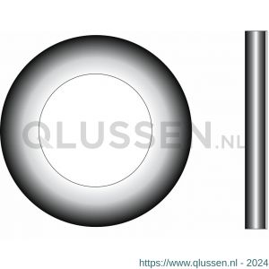 Marinetech sluitring RVS A4 M8 DIN 125A blister 20 stuks 14944