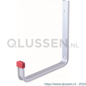 Deltafix wandhaak afgerond aluminium 200x190 mm 25106