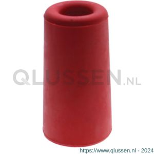 Deltafix deurbuffer TPE rubber schroefbaar rood 75 mm 25996