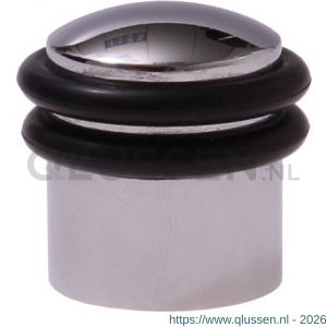 Protect-It deurstopper schroefbaar type Triton verchroomd D 30 x H 30 mm 40866