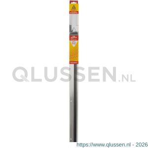 Deltafix dorpelstrip met flap schroefbaar aluminium 1.10 m x 39x20 mm 4186