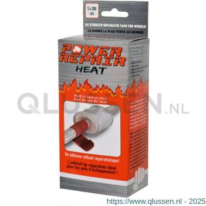 Power Repair reparatietape zelffuserend power repair heat tape activatie met vocht zwart 200x5 cm 499