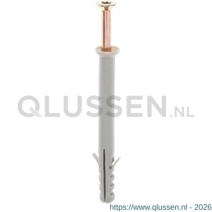 Private-Label kozijnplug grijs 10x100 mm doos 50 stuks 52550