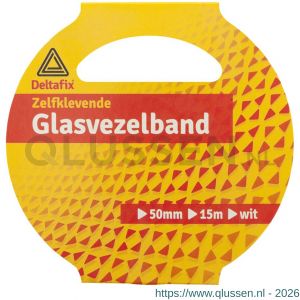 Deltafix glasvezelreparatietape wit 15 m x 50 mm 542