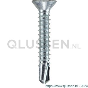 Deltafix schroef zelfborend platkop Phillips PH verzinkt 4.8x38 mm DIN 7504O doos 200 stuks 67787