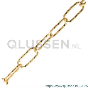 Deltafix sierketting vermessingd 20 m 37x4 mm 59066