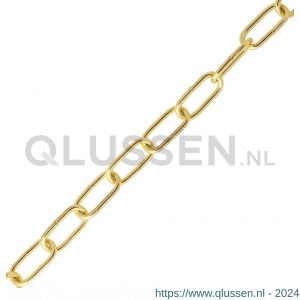 Deltafix sierketting vermessingd 40 m 22x3 mm 59070