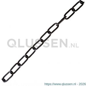 Deltafix sierketting zwart gelakt 40 m 22x3 mm 59072