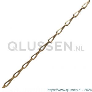 Deltafix patentketting messing 50 m 12.5x0.35 mm DIN 5279 69130