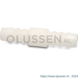 Deltafix verbindingspijpje nylon wit 4 mm 69812