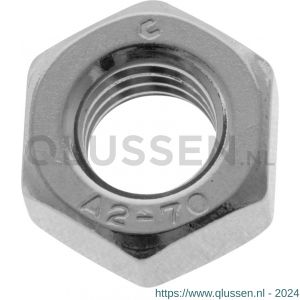 Deltafix moer zeskant RVS A2 m3 DIN 934 doos 200 stuks 70861