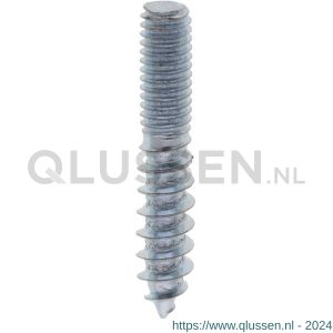 Deltafix stokeind met aandrijving verzinkt M6x40 mm doos 100 stuks 70960