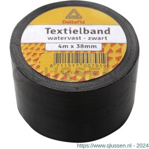 Deltafix ducttape zelfklevend textielband HQ+ assorti 4 m x 38 mm 790