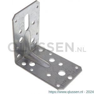 Deltafix hoekanker met ril verzinkt 90x90x60/3 mm 81404