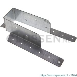 Deltafix raveeldrager met strip verzinkt 225x63x1.0 mm 81490