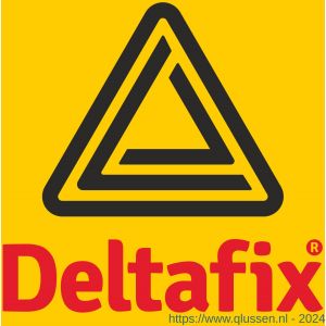 Deltafix plooibandhaak vernikkeld 27 mm blister 50 stuks 11086