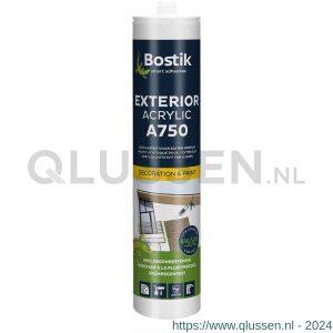 Bostik A750 Exterior Acrylic acrylaatkit 310 ml wit 30614682