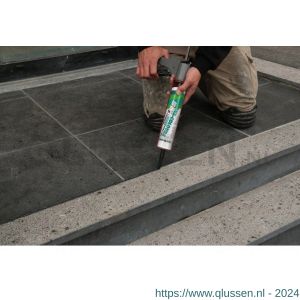 Zwaluw Silicone-Colours Plus Natural Stone siliconenkit neutraal 310 ml RAL 9007 Grey aluminium 12012329