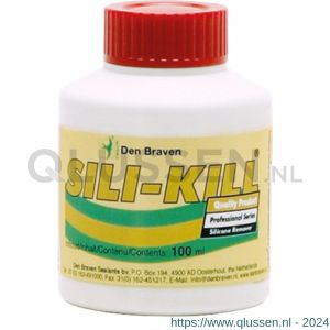 Zwaluw Sili-Kill kit verwijderaar 100 ml transparant 201488