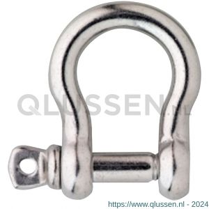 QlinQ harpsluiting 5 mm RVS 1029434