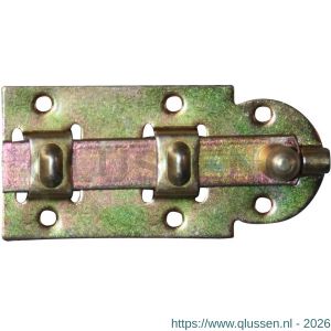QlinQ rolschuif vlak 100 mm verzinkt 1033560
