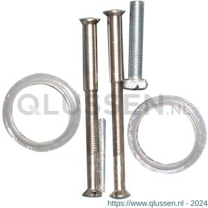 QlinQ krukrenovatie set 38 mm aluminium 1033833